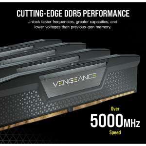 32GB 6000MHz DDR5 RAM Corsair Vengeance CL30 (2x16GB) (CMK32GX5M2B6000C30), Vengeance, INTEL XMP)