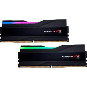 G.Skill DDR5 - 64GB - 6800 - CL - 34 (2x 32 GB) dual kit, RAM (fekete, (F5-6800J3445G32GX2-TZ5RK), Trident Z5 RGB, INTEL XMP)