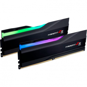 G.Skill DDR5 - 64GB - 6800 - CL - 34 (2x 32 GB) dual kit, RAM (fekete, (F5-6800J3445G32GX2-TZ5RK), Trident Z5 RGB, INTEL XMP)