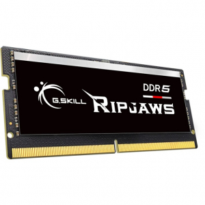 G.Skill DDR5 - 32GB - 5600 - CL - 40 (2x 16 GB) dual kit, RAM (fekete, F5-5600S404040A16GX2-RS, Ripjaws, INTEL XMP) (F5-5600S4040A16GX2-RS)