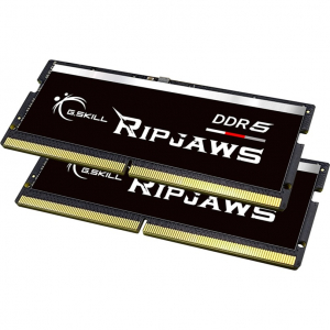 G.Skill DDR5 - 32GB - 5600 - CL - 40 (2x 16 GB) dual kit, RAM (fekete, F5-5600S404040A16GX2-RS, Ripjaws, INTEL XMP) (F5-5600S4040A16GX2-RS)
