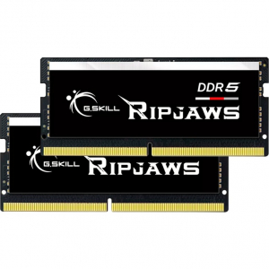 G.Skill DDR5 - 64GB - 5600 - CL - 46 (2x 32 GB) dual kit, RAM (fekete, (F5-5600S4645A32GX2-RS), Ripjaws, INTEL XMP)