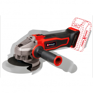 Einhell akkumulátoros sarokcsiszoló TE-AG 18/115 Q Li Solo, 18 volt (piros/fekete, akkumulátor és töltő nélkül) (4431165)