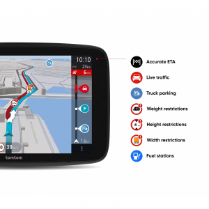 Tomtom GO Expert Plus EU 6 , navigációs rendszer (fekete) (1YD6.002.20)