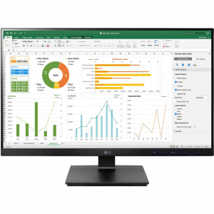 LG 24BN65YP-B, LED monitor - 23,8 - fekete (matt), Full HD, IPS, Pivot, DisplayPort, HDMI (24BN65YP-B.AEU)