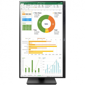 LG 24BN65YP-B, LED monitor - 23,8 - fekete (matt), Full HD, IPS, Pivot, DisplayPort, HDMI (24BN65YP-B.AEU)