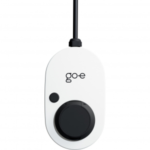 go-e Charger Gemini flex, 11 kW (16A 3-fázisú), Wallbox (fehér/fekete, mobil töltőállomás) (CH-04-11-01)