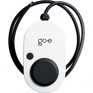 go-e Charger Gemini, 11 kW (16A 3-fázisú), Wallbox (fehér/fekete, kábel nélkül) (CH-04-11-51)