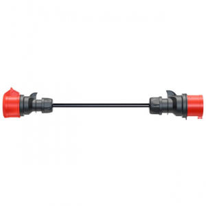 go-e adapter Gemini flex 11 kW, CEE piros háromfázisú áram 16A > CEE piros 32A (fekete, 30cm) (CH-04-32)