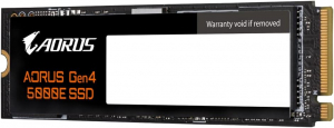GIGABYTE AORUS Gen4 5000E SSD 1 TB (fekete, PCIe 4.0 x4, NVMe 1.4, M.2 2280) (AG450E1TB-G)