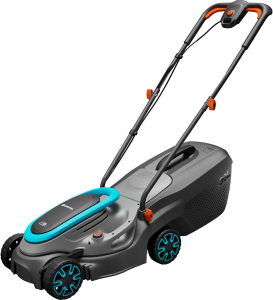GARDENA akkumulátoros fűnyíró PowerMax 32/18V P4A solo, 18V (fekete/szürke, akkumulátor és töltő nélkül, POWER FOR ALL ALLIANCE) (14632-55)