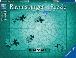 Ravensburger Puzzle: Krypt Metallic Mint (736 darab) (17151)