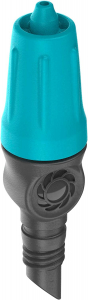 GARDENA Micro-Drip-System &aacute;ll&iacute;that&oacute; v&eacute;gű csepegtetőfej 0-15 l/h (fekete/t&uuml;rkiz, 10 db, 2023-as modell) (13305-20)