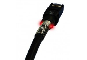 Patchsee RJ45 CAT.6a FTP fekete 4,9m (PCI6-F/16)