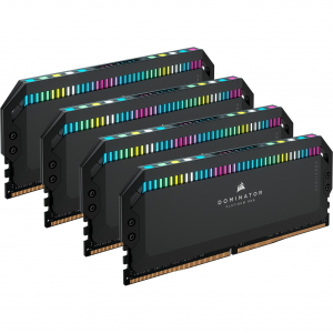 64GB 6400MHz DDR5 RAM Corsair Dominator Platinum RGB CL32 (4x16GB) (CMT64GX5M4B6400C32)