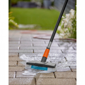 GARDENA Cleansystem ny&eacute;lkefe kem&eacute;ny, mos&oacute;kefe (sz&uuml;rke/t&uuml;rkiz, munkasz&eacute;less&eacute;g 27cm) (18816-20)