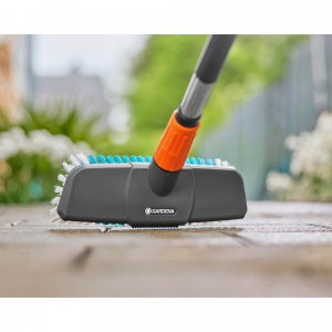GARDENA Cleansystem ny&eacute;lkefe kem&eacute;ny, mos&oacute;kefe (sz&uuml;rke/t&uuml;rkiz, munkasz&eacute;less&eacute;g 27cm) (18816-20)