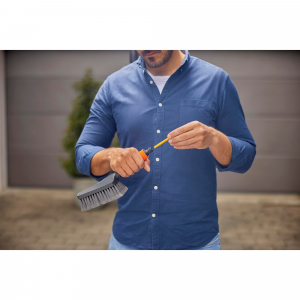 GARDENA Cleansystem k&eacute;zi kefe M puha, mos&oacute;kefe (sz&uuml;rke), mos&oacute;kefe (sz&uuml;rke) (18841-20)