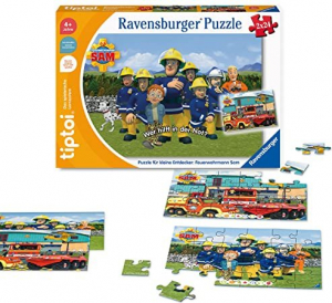Ravensburger Tiptoi puzzle kis felfedezőknek: Tűzoltó Sam (00139)