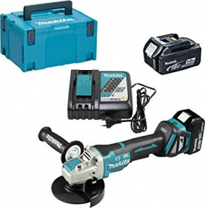 Makita akkumul&aacute;toros sarokcsiszol&oacute; (DGA519RTJ) 18V