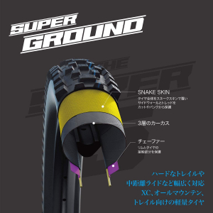 Schwalbe Nobby Nic Super Ground, gumiabroncs (fekete, ETRTO: 62-584) (11654109.01)