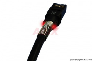 Patchsee RJ45 CAT.6a FTP fekete 4,9m (PCI6-F/16)
