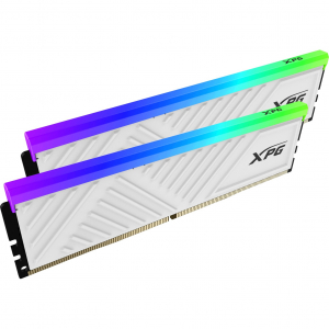 ADATA DDR4 - 16GB - 3200 - CL -16 (2x 8 GB) dual kit, RAM (fehér, (AX4U32008G16A-DTWHD35G), XPG Spectrix D35G, INTEL XMP)