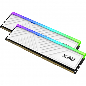ADATA DDR4 - 16GB - 3200 - CL -16 (2x 8 GB) dual kit, RAM (fehér, (AX4U32008G16A-DTWHD35G), XPG Spectrix D35G, INTEL XMP)