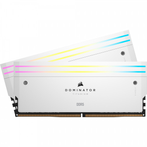 96GB 6600MHz DDR5 RAM Corsair Dominator Titanium CL32 (2x48GB) (CMP96GX5M2B6600C32W)