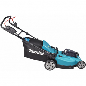 Makita akkus fűnyíró (DLM480Z), 36 volt (2x18 volt) (kék/fekete, akkumulátor és töltő nélkül)