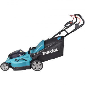 Makita akkus fűnyíró (DLM480Z), 36 volt (2x18 volt) (kék/fekete, akkumulátor és töltő nélkül)