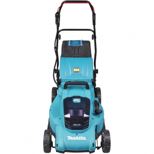 Makita akkus fűnyíró (DLM480Z), 36 volt (2x18 volt) (kék/fekete, akkumulátor és töltő nélkül)