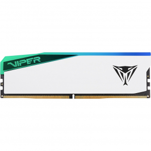 Patriot DDR5 - 16GB - 5600 - CL - 38, Single RAM (fehér, (PVER516G56C38W), Elite 5 RGB, INTEL XMP, AMD EXPO)
