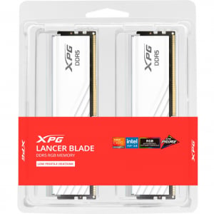 48GB 6400MHz DDR5 RAM ADATA Lancer Blade RGB CL32 (2x24GB) (AX5U6400C3224G-DTLABRWH)