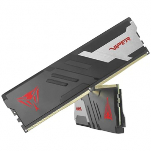 32GB 6000MHz DDR5 RAM Patriot Viper Venom (2x16GB) (fekete, (PVV532G640C32K)