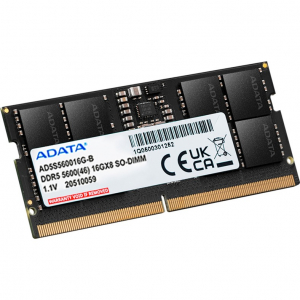 16GB 5600MHz DDR5 Notebook RAM ADATA CL46 (AD5S560016G-S)