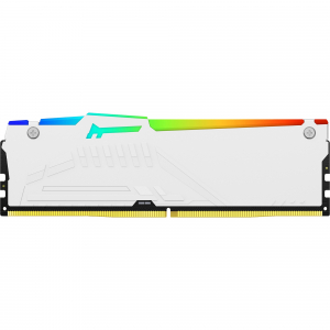 Kingston FURY 64 GB DDR5-5200 Kit, memória (fehér, (KF552C36BWEAK2-64), Beast RGB, EXPO)
