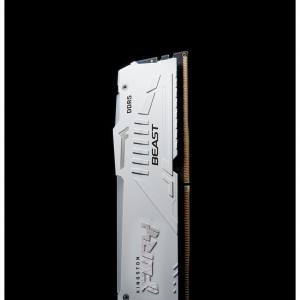 Kingston FURY 64 GB DDR5-5200 Kit, memória (fehér, (KF552C36BWEAK2-64), Beast RGB, EXPO)