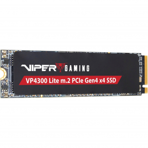 Patriot VP4300 Lite 2 TB, SSD (fekete, PCIe 4.0 x4, NVMe 2.0, M.2 2280) (VP4300L2TBM28H)