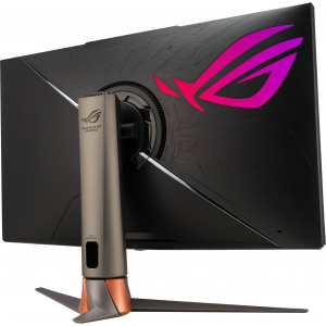 ASUS ROG Swift PG32UQXR, gamer monitor - 32 - fekete, AMD FreeSync Premium Pro, HDMI, DisplayPort, 160Hz-es panel (90LM0833-B01370)