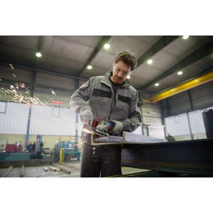 Bosch sarokcsiszoló GWS 14-125 Professional (kék/fekete, 1400 watt) (06017D0000)