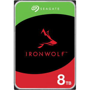 Seagate IronWolf NAS 8 TB CMR, merevlemez (SATA 6 Gb/s, 3,5") (ST8000VN002)