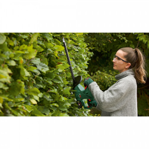 Bosch akkumulátoros sövényvágó EasyHedgeCut 18V-52-13, 18Volt (zöld/fekete, Li-ion akkumulátor 2,0Ah, POWER FOR ALLIANCE ALLIANCE) (0600849M01)