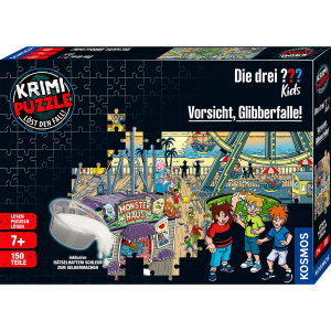 KOSMOS krimi puzzle A három???? Gyerekek: Óvakodj a Goo-csapdától (150 darab) (683474)