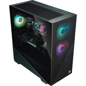 Thermaltake Hyperion V2 Black, játék PC (fekete/átlátszó, Windows 11 Home 64 bites) (PC-000028-DE)