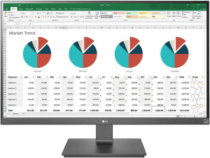 LG 27UK670P-B, LED monitor (68,58 cm (27 hüvelyk), fekete, Ultra HD/4K, HDMI, DisplayPort, USB, Pivot) (27UK670P-B.AEU)