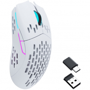 Keychron M1 vezeték nélküli, játék egér (fehér) (M1-A5)
