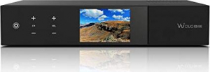 VU + Duo 4K SE, műholdas / kábeles vevő (fekete, DVB-S2X FBC ikertuner, DVB-C FBC tuner) (13600-584)
