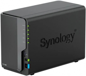 Synology DS224+ 2GB hálózati adattároló NAS + 2x2TB WD Red Plus merevlemez
