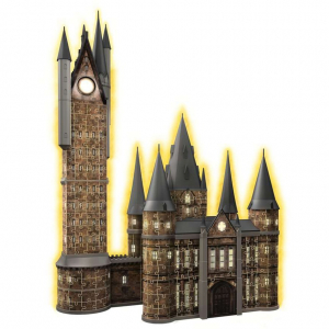 Ravensburger 3D Puzzle Harry Potter Roxfort kastély - csillagvizsgáló torony éjszakai kiadás (11551)